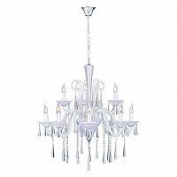 дизайнерская подвесная люстра spot light rosano 5193120 белая в Костроме