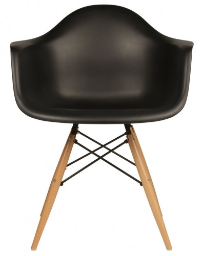 стул klassic premium daw черный (eames style) в Костроме