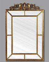 зеркало прямоугольное настенное золото ланкастер antique gold в Костроме