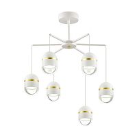 подвесная светодиодная люстра odeon light minion 4117/30cl в Костроме