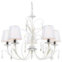 подвесная люстра arte lamp romana snow a1743lm-5wh в Костроме