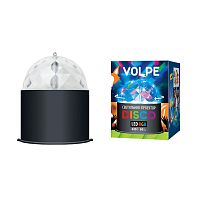 светодиодный светильник-проектор (09840) volpe disco uli-q302 03w/rgb black в Костроме