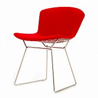 стул bertoia с обивкой красный в Костроме