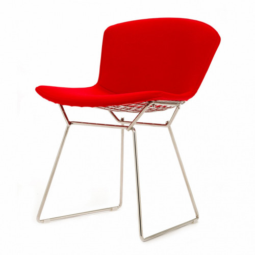 стул bertoia с обивкой красный в Костроме