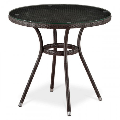 стол из иск. ротанга t283ant-w51-d80 brown в Костроме