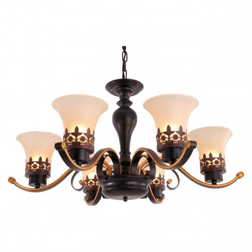 подвесная люстра toplight florence tl7490d-06bl в Костроме