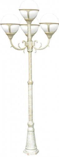 садово-парковый светильник arte lamp monaco a1497pa-4wg в Костроме
