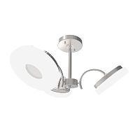 потолочная светодиодная люстра idlamp frittelle 107/3pf-ledwhitechrome в Костроме