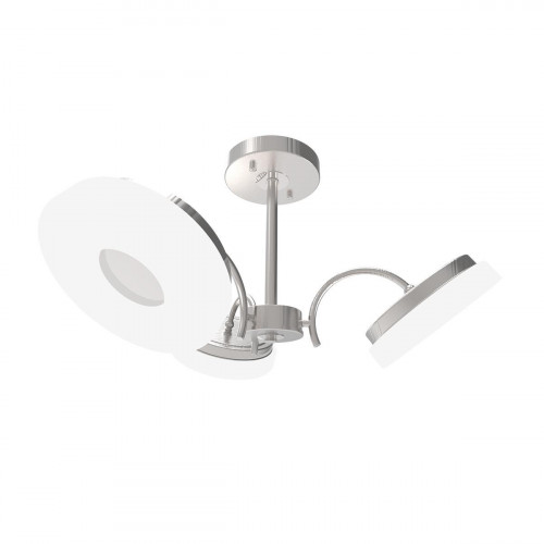 потолочная светодиодная люстра idlamp frittelle 107/3pf-ledwhitechrome в Костроме