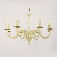 подвесная люстра lucia tucci messina 1890.8 cream white в Костроме