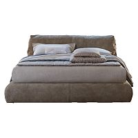 кровать двуспальная 160х200 серая sharpei в Костроме