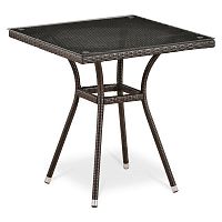 стол из искуственного ротанга 70x70 brown в Костроме
