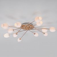 потолочная люстра eurosvet tulip 30135 золото в Костроме