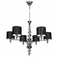 дизайнерская подвесная люстра spot light lyon 5070604 черная в Костроме