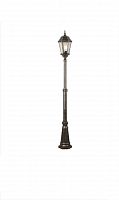 садово-парковый светильник arte lamp genova a1207pa-1bn в Костроме