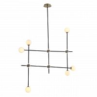 подвесная люстра st luce bastoncino sl429.403.06 белая в Костроме