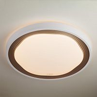 потолочный светодиодный светильник eurosvet range 40006/1 led кофе в Костроме