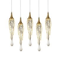 подвесной светильник goddess tears 5 gold от delight collection в Костроме