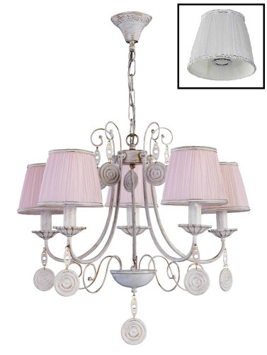 подвесная люстра crystal lux emilia sp5 в Костроме