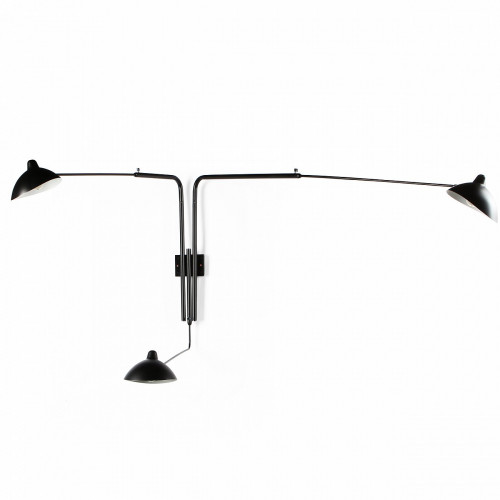 настенный светильник sconce mouille 3 лампы 1 в Костроме
