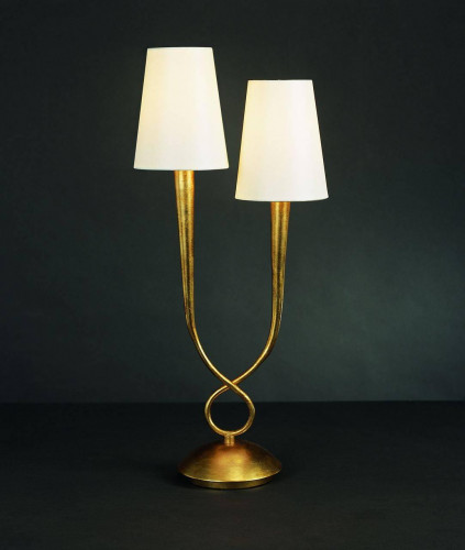 настольная лампа mantra paola painted gold 3546 в Костроме