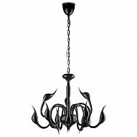 подвесная люстра lightstar cigno collo bk 751127 в Костроме