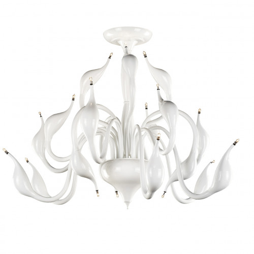 потолочная люстра lightstar cigno collo wt 751186 в Костроме