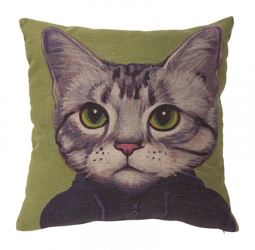 подушка с принтом mr. cat в Костроме