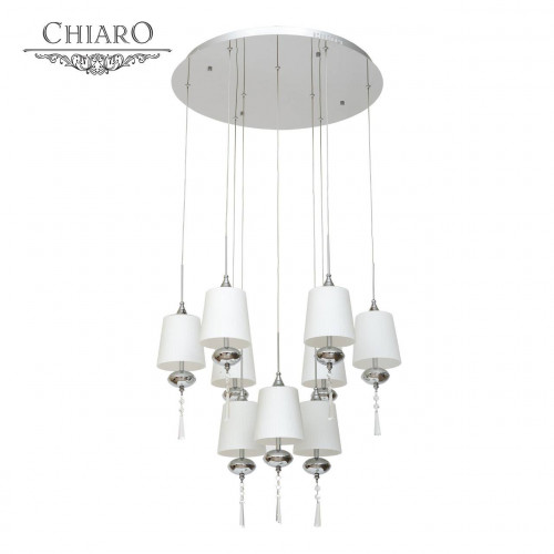 подвесная люстра chiaro фьюжен 392010409 в Костроме