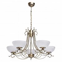 подвесная люстра mw-light фелиция 347017605 белая в Костроме