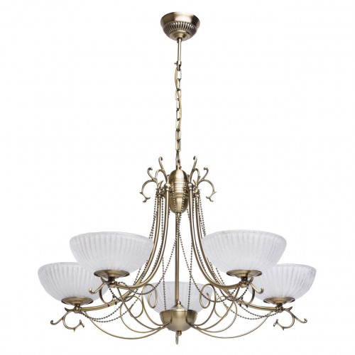 подвесная люстра mw-light фелиция 347017605 белая в Костроме