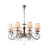 подвесная люстра maytoni vanessa arm303-08-r желтая в Костроме