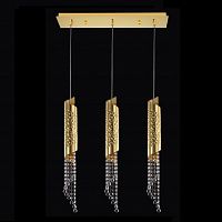 подвесной светильник crystal lux credo l- gold в Костроме