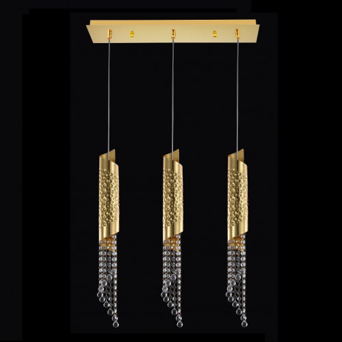 подвесной светильник crystal lux credo l- gold в Костроме