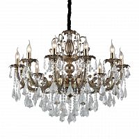 подвесная люстра omnilux grosseto oml-77733-12 бронза в Костроме
