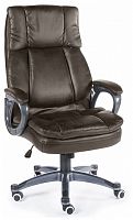 кресло для руководителя norden chairs мэдисон, обивка: искусственная кожа, цвет: экокожа темно-коричневая в Костроме