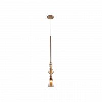 подвесной светильник crystal lux lux new sp1 b amber в Костроме