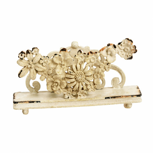 подставка для визиток pewter flower белая в Костроме