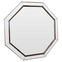 зеркало серебряное венецианское восьмиугольное большое octagon в Костроме