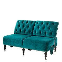 диван 110553 eichholtz прямой бирюзовый в Костроме