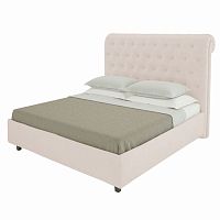 кровать большая 200х200 sweet dreams светло-бежевая в Костроме