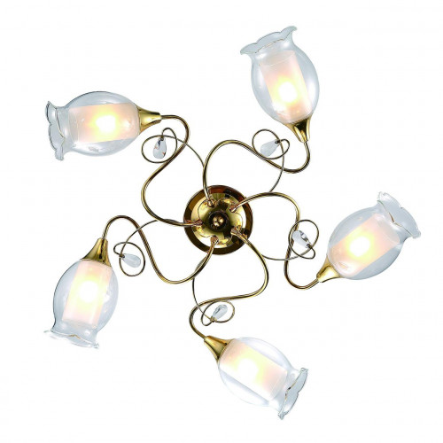 потолочная люстра arte lamp mughetto a9289pl-5go в Костроме