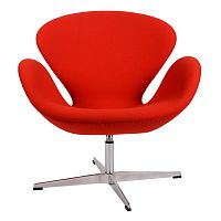 кресло arne jacobsen красное в Костроме