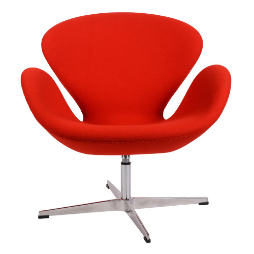 кресло arne jacobsen красное в Костроме