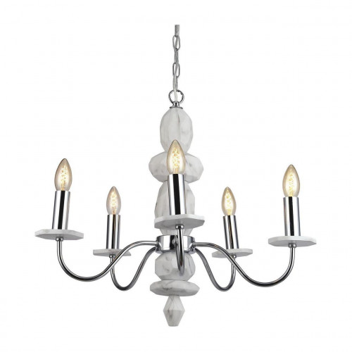 подвесная люстра arte lamp a6062lm-5wh в Костроме
