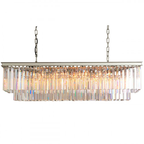 люстра odeon l110 silver серая, прозрачная в Костроме