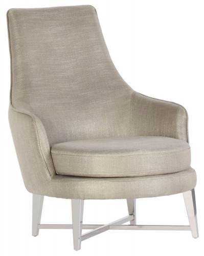 кресло geasy chair серое в Костроме