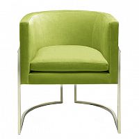 кресло julius chair велюр солнечный лайм в Костроме