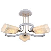 потолочная люстра arte lamp romola a8182pl-3wg белая в Костроме
