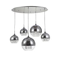 подвесная люстра maytoni fermi p140-pl-170-5-n в Костроме